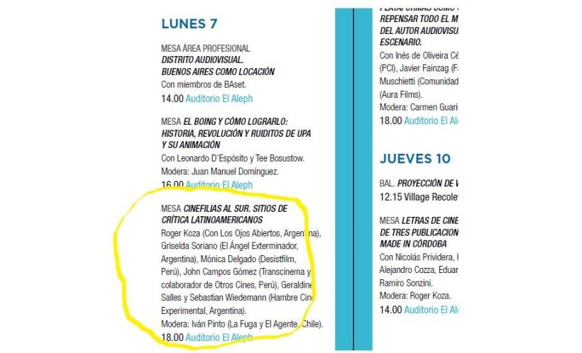 EL BAFICI ANTES DEL BAFICI 2014 (00): EL BLOG Y NUESTRO REDACTORES EN EL BAFICI